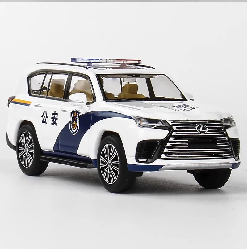 MASSDI Model 1: 64 LX570 LX600 Model Mobil Paduan Model Mobil Polisi