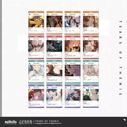 miHoYo Teras Of Themis Collectible Series Framing CG Acrylic Photo Card Fifth Bullet Fashion New Game Peripherals Ornaments Gift