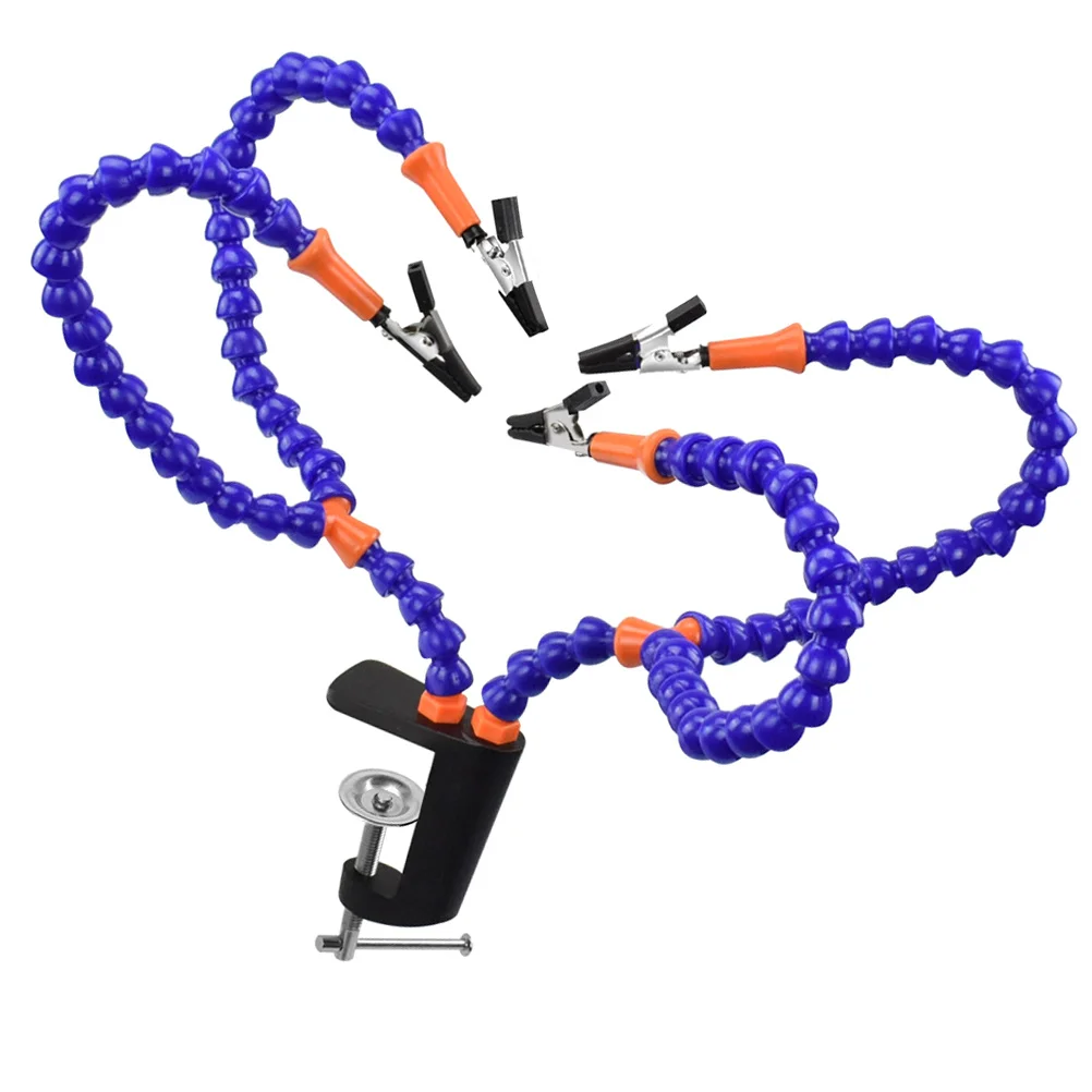 

1Pcs Flat Table Vise Lightweight Aluminum Alloy Clamp-on Bench Vise Portable Household Hand Tool for Jewelry Crafts Electronics