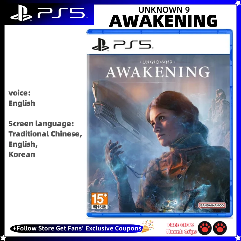 Unknown 9: Awakening Playstation 5 PS5 NEW Game CD Unknown 9: Awakening Game Card Ps5 Games Disks Playstation5