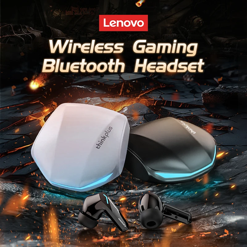 

Choice Lenovo GM2 Pro Dual Mode Gaming Headset Wireless Bluetooth V5.3 Earphone HD Voice Call Low Latency Headphones