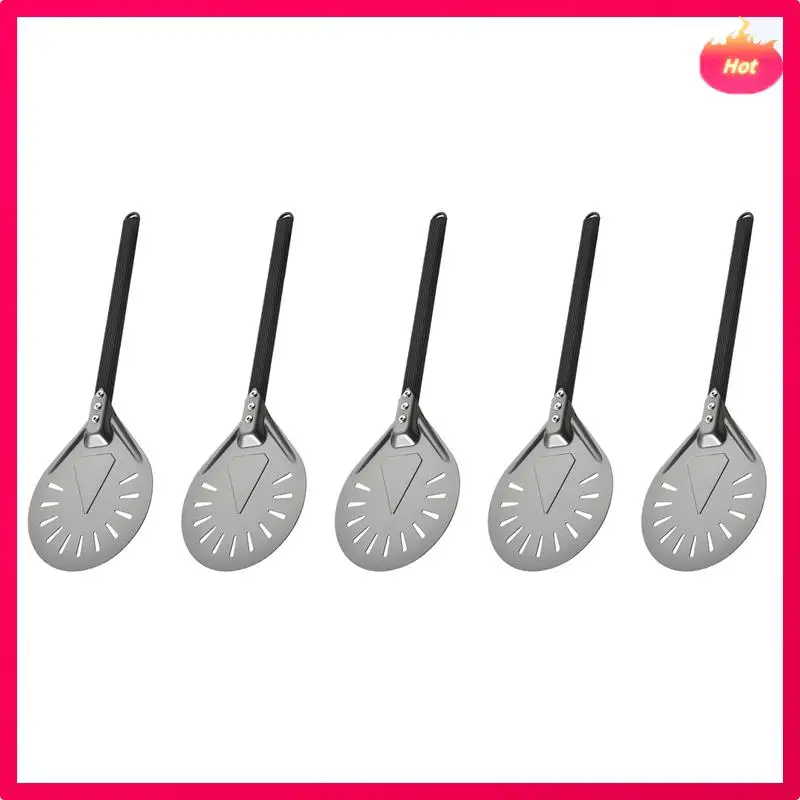 

ABYP 5X Turning Pizza Peel With 8 Inch Aluminum Round Pizza Paddle, 23.6 Inch Overall, Outdoor Pizza Oven Accessories