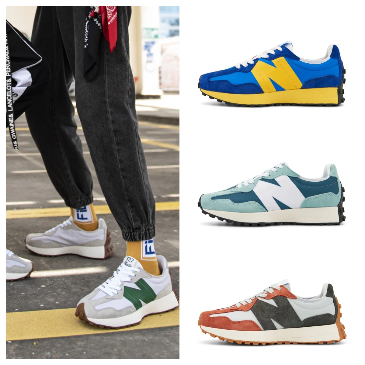 New autumn and summer versatile ins shoes German training shoes board shoes men's and women's athleisure couple shoes