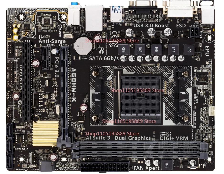 

For ASUS A68HM-K Support A10/860K DDR3 MATX Small Board