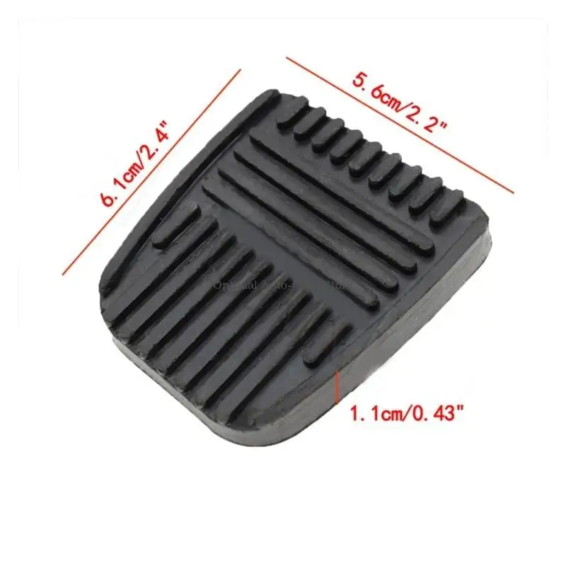 1 Pair Clutch Brake Pedal Rubber Pad Fit for 4RunnerCamry CelicaPaseo 31321-14020 Auto Brake Clutch Pedal Cover - Image 6