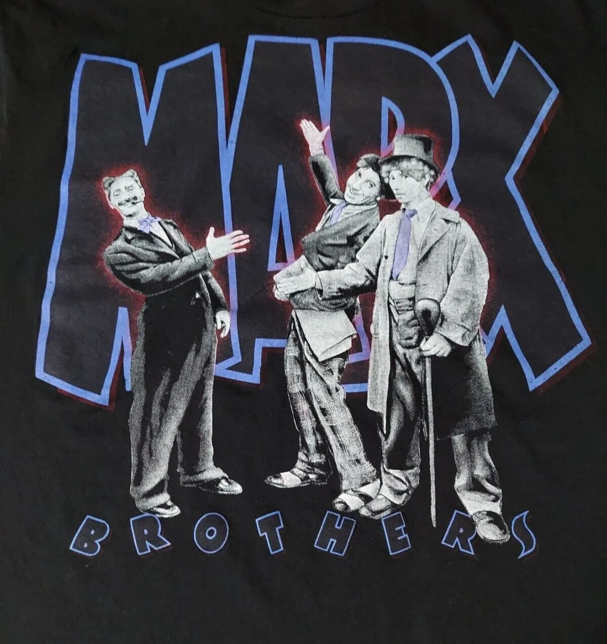 1992 Style MARLIN TEASE THE MARX BROTHERS T Shirt Black S 5XL LI873