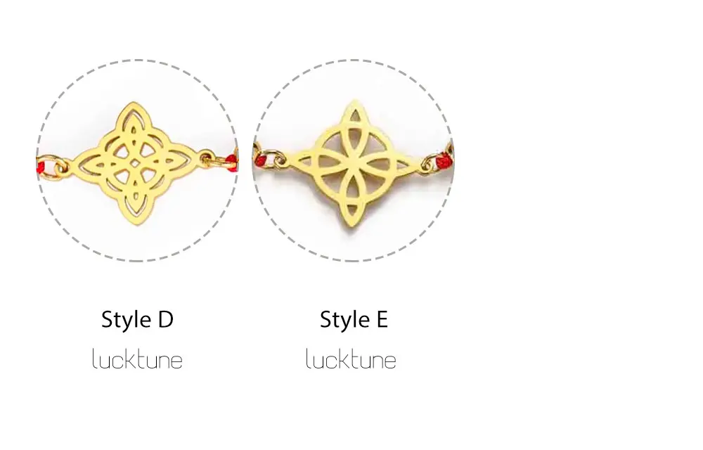 Hexenknoten-Charm-Armbänder für Frauen Nudo De Bruja Edelstahl Hexenamulett Glücksarmbänder Schmuck Glücks-Buddha – Detail 5