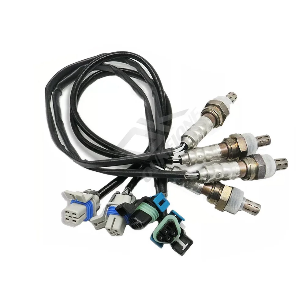 4Pcs 234-4669 234-4651 Upstream Downstream Oxygen Sensor Lambda for 2003-2006 Hummer H2 6.0L V8 GMC Sierra 1500 6.0L V8