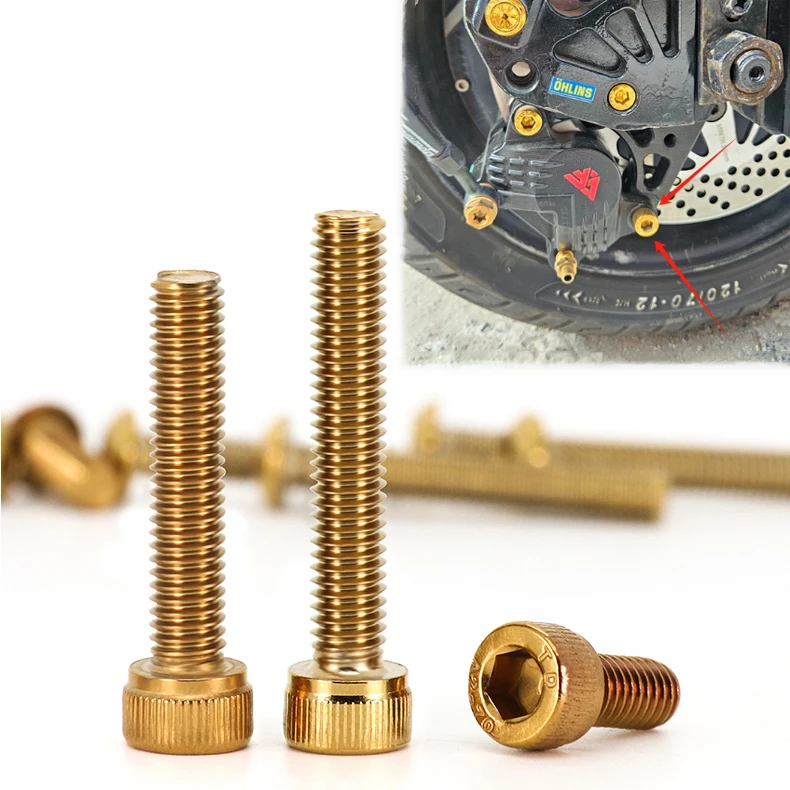 2~10pcs Hexagon Hex Socket Cap Head Screw M4 M5 M6 M8 M10 Stainless Steel Allen Bolt DIN912