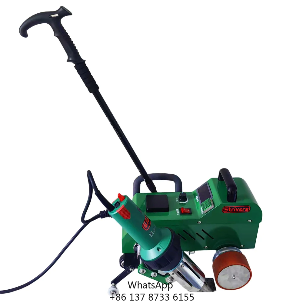 

Roofing Membrane Welder Hot Air Welder G3600 3600W Tent Banner Pvc Waterproofing Membrane Welding Machine Automatic Wedge Welder