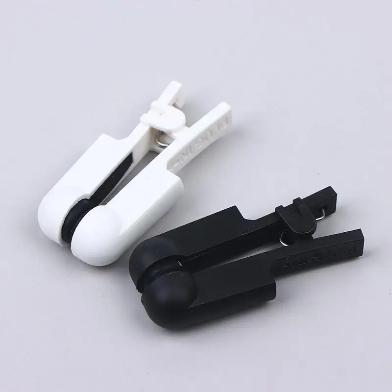 2pcs Double -sided Silicone Electrode Clips Adapter For Use With Tens EMS Machines Vns Wih 2.0mm Pin