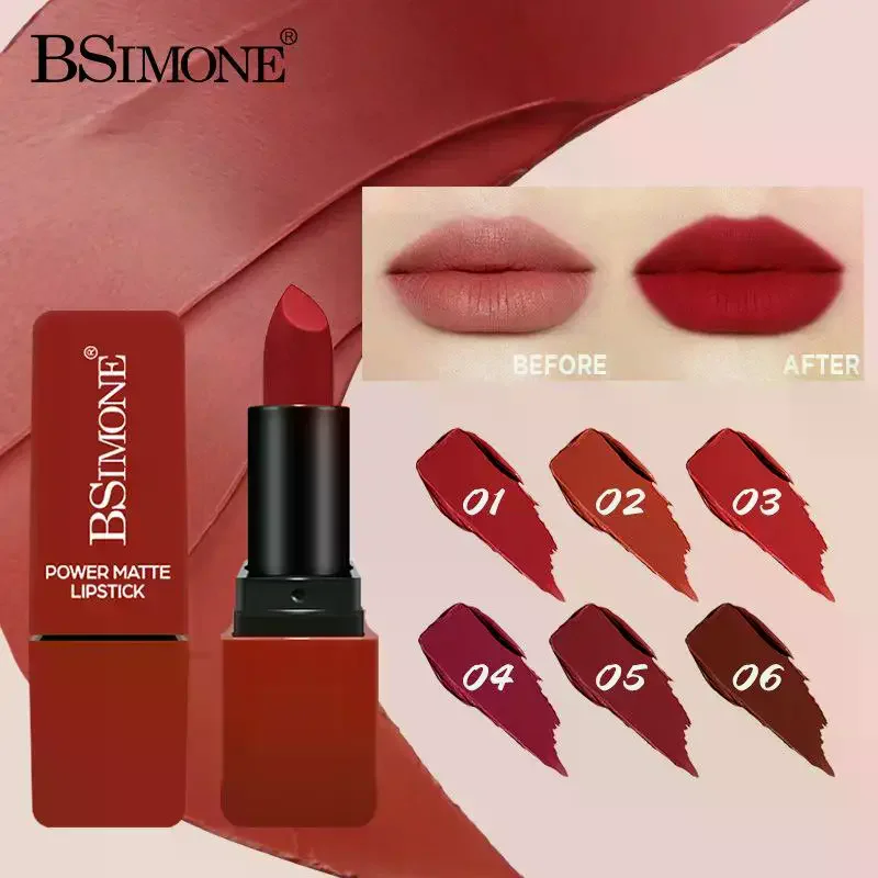 Velvet Matte Lip Gloss - Waterproof, Moisturizing, Long-Lasting Red Lip Tint Makeup, Advanced Matte Finish For All Skin Types
