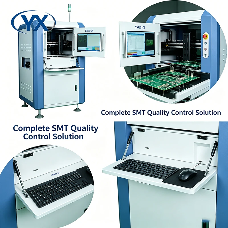Factory Automated Inspection System YX800-OL PCB AOI Optical Inspection Machine