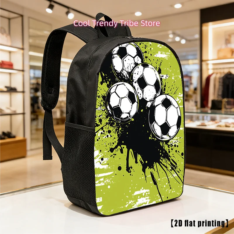 Soccer (1), a Spacious Unisex Backpack with Adjustable Straps, Side Compartments, Perfect for Everyday Use, Commuting, And Vario
