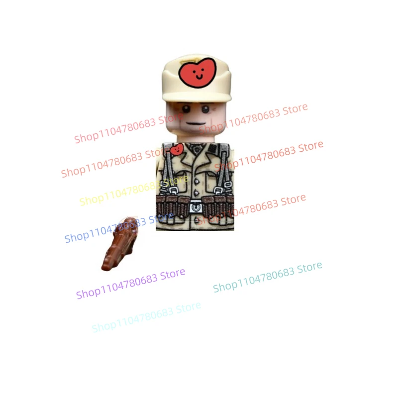 MOC العسكرية الجديدة اللبنات دمية مكافحة الحرب اليابانية الحرب العالمية الثانية شمال أفريقيا معركة فسيفساء اللعب هدية الحلي جمع