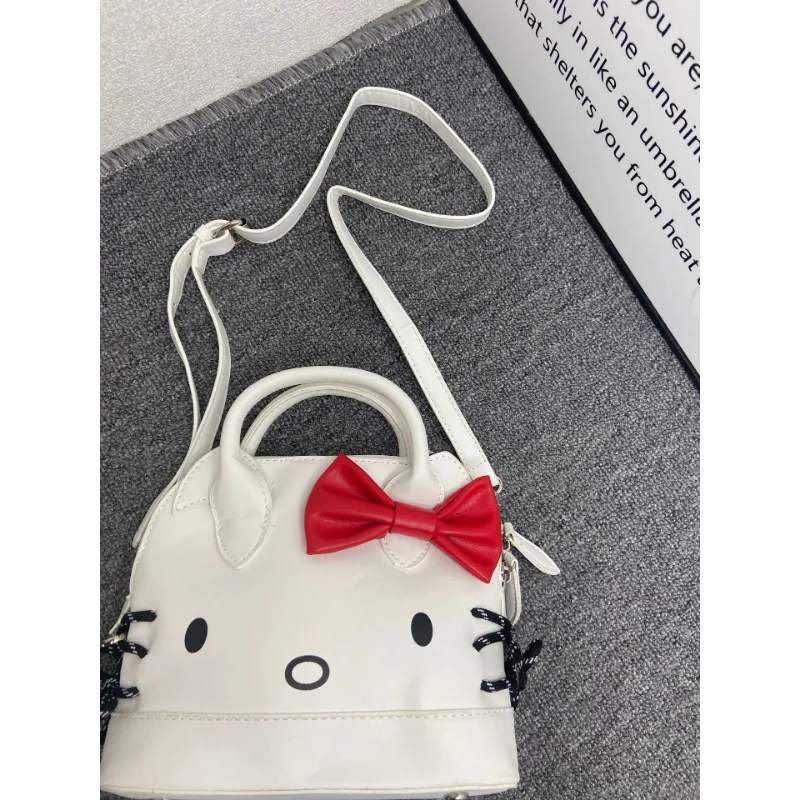 Sanrio Hello Kitty Women's Fashion Versatile Casual Commuter Handbag New Trend Daily Going Messenger Bag