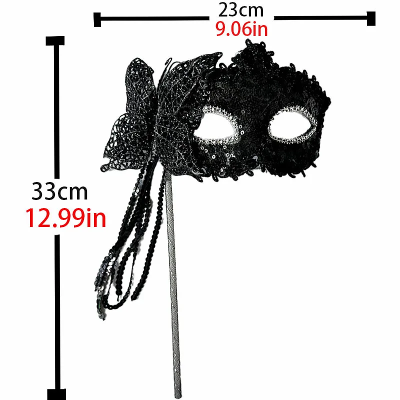 Maschera portatile Maschera da principessa colorata Maschera da travestimento delicata per festival di eventi in maschera