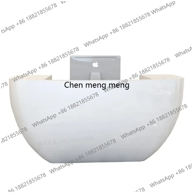 

Table Vevor Reception Desks Checkstand Beauty Store Simple Reception Desks Storage Artificial Board Furniture