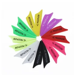 50pcs ACCMOS 1.75inch Plastic Arrow Feather For Archery IDY Accessories Arrow Shaft Vanes Feather