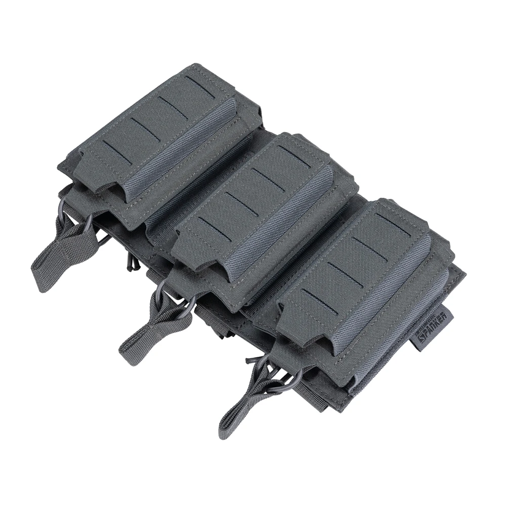 Triple Mag Pouch Open-Top Rifle Mag Pouches und Pistolenmagazintaschen für M4 M16 AK Molle Rucksack Airsoft Gear – Detail 9