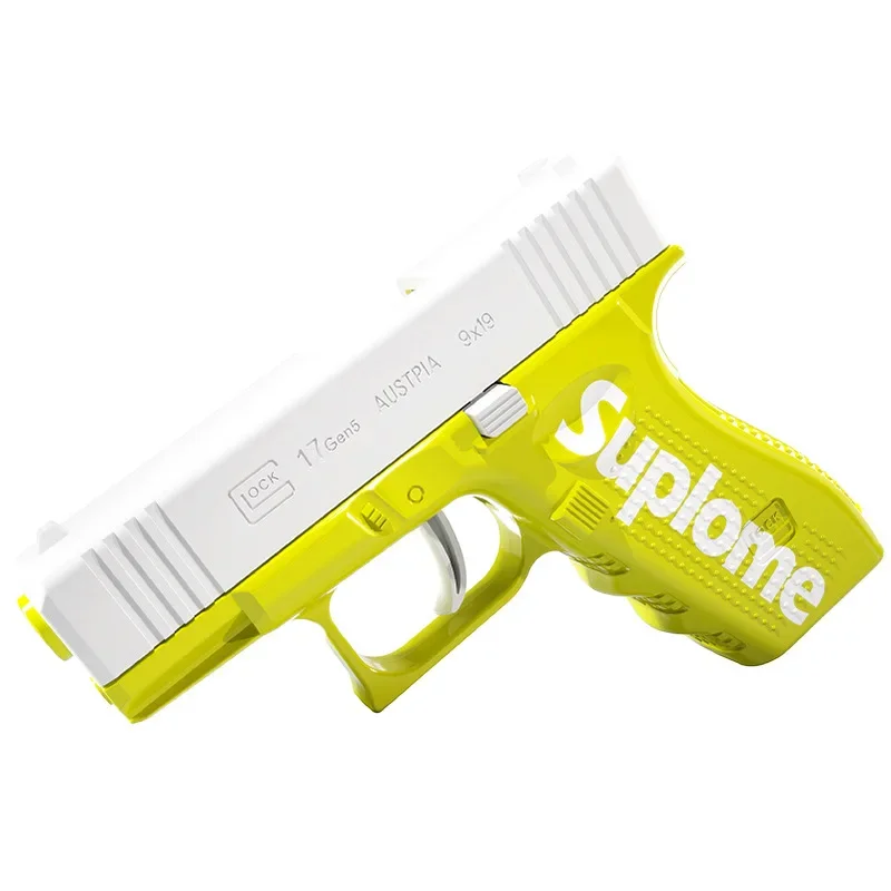 Children\'s water gun, manual continuous Ges.m.b.H. water gun, boys and girls playing with bucket cooling toys in summer