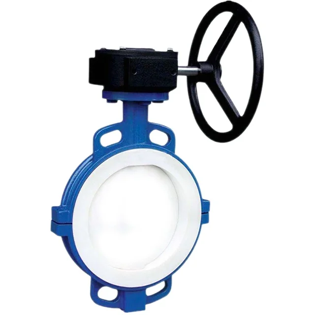 

Handle butterfly Valve Soft Seal Wafer butterfly Valve With Ductile Iron