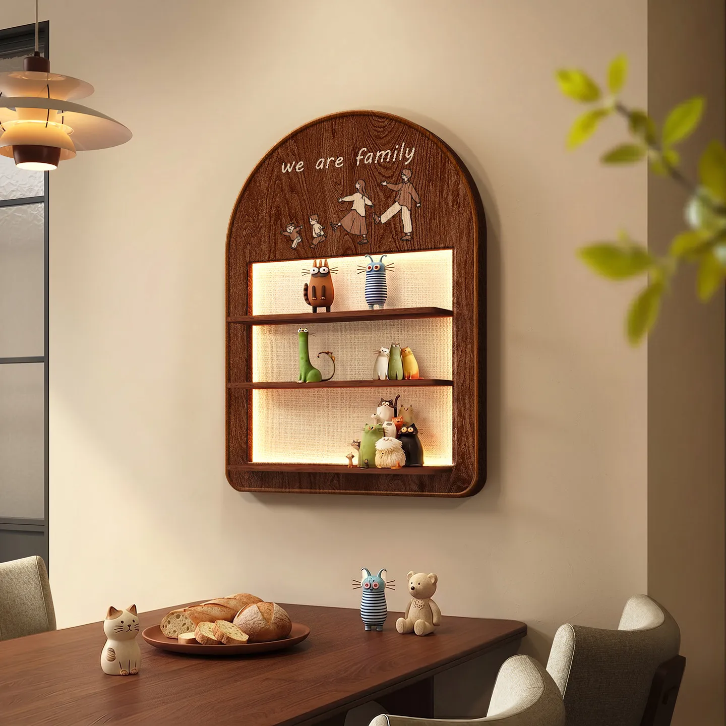 Hall decoration painting, ambient light hanging painting, living room decoration painting, entrance cabinet decoration