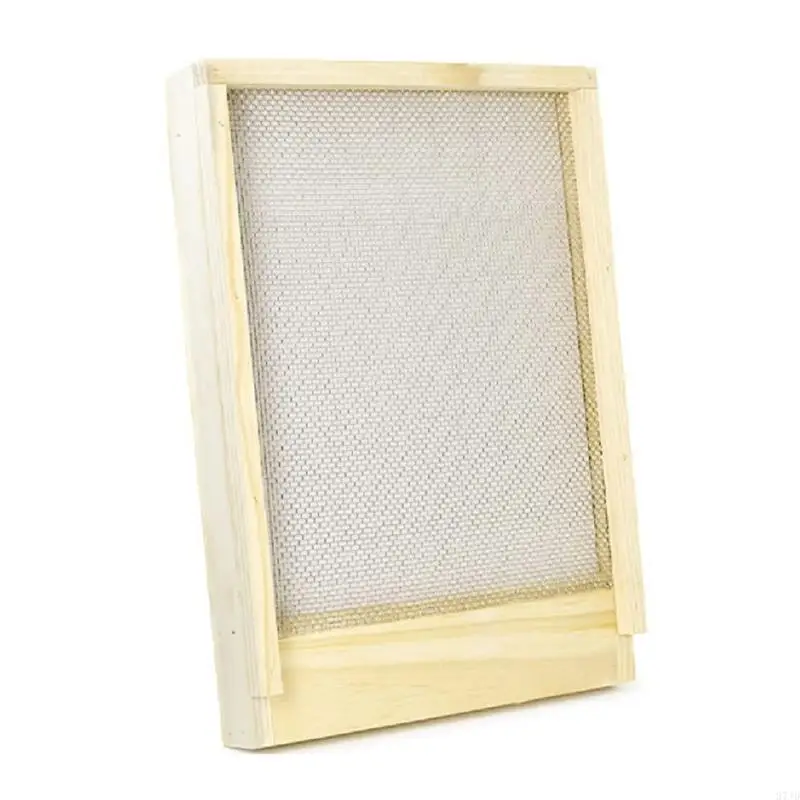 

Screened Bottom Board Resistant Base Wooden Bees Hives Stand for Garden Farm 37JD