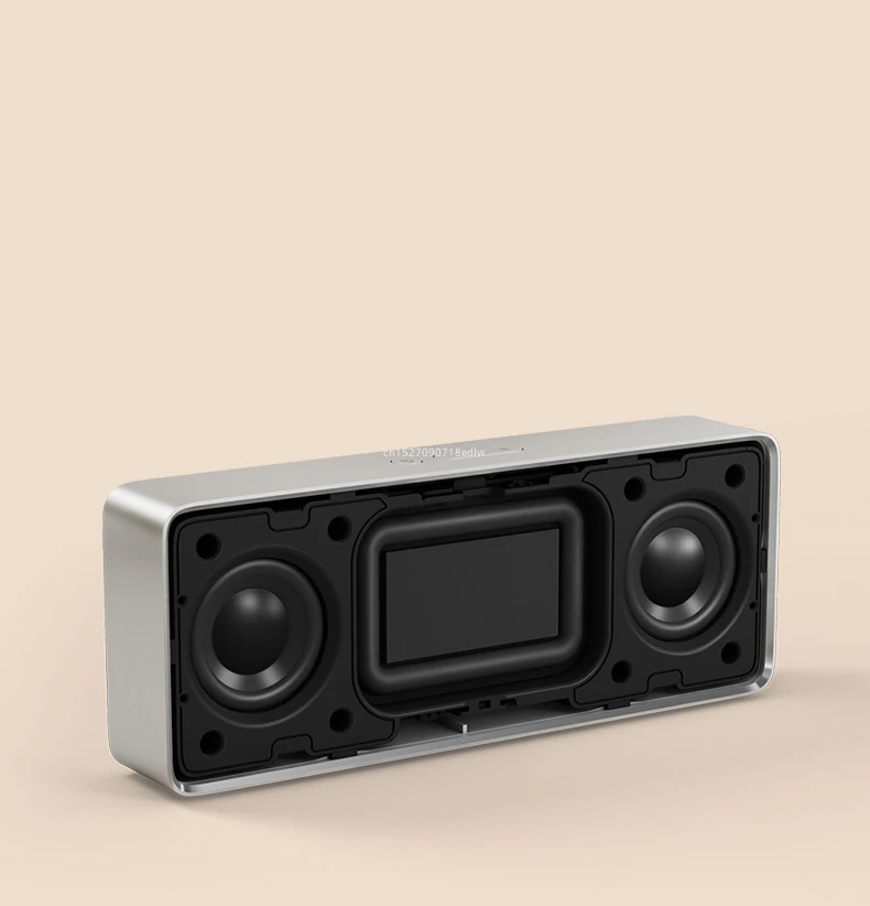 تستخدم Xiaomi Mi بلوتوث صندوق مربع المتكلم 2 ستيريو المحمولة V4.2 جودة الصوت عالية الوضوح للحياة المنزلية الذكية لا صندوق