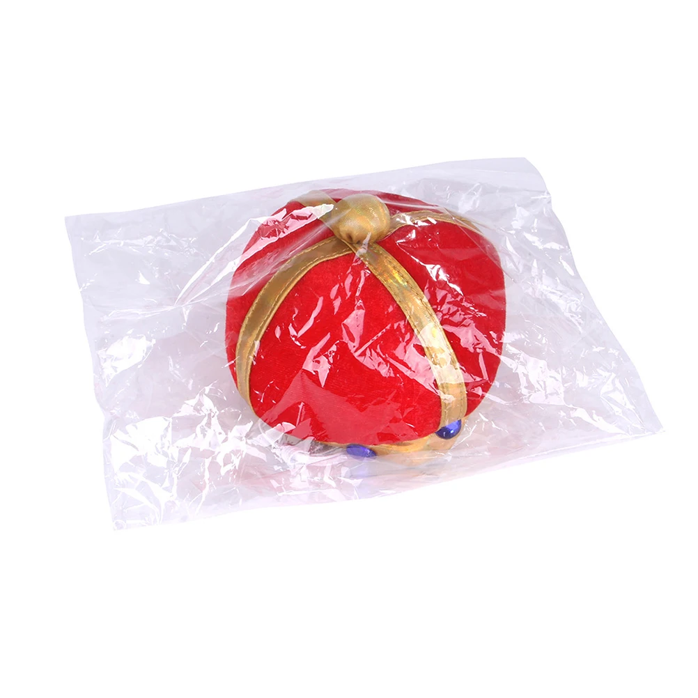 

1Pcs Pet Crown Hat Red Soft Premium Material Cat Headpiece Adjustable Fit for Daily Party Wear Pet Headband Cat Cosplay Hat