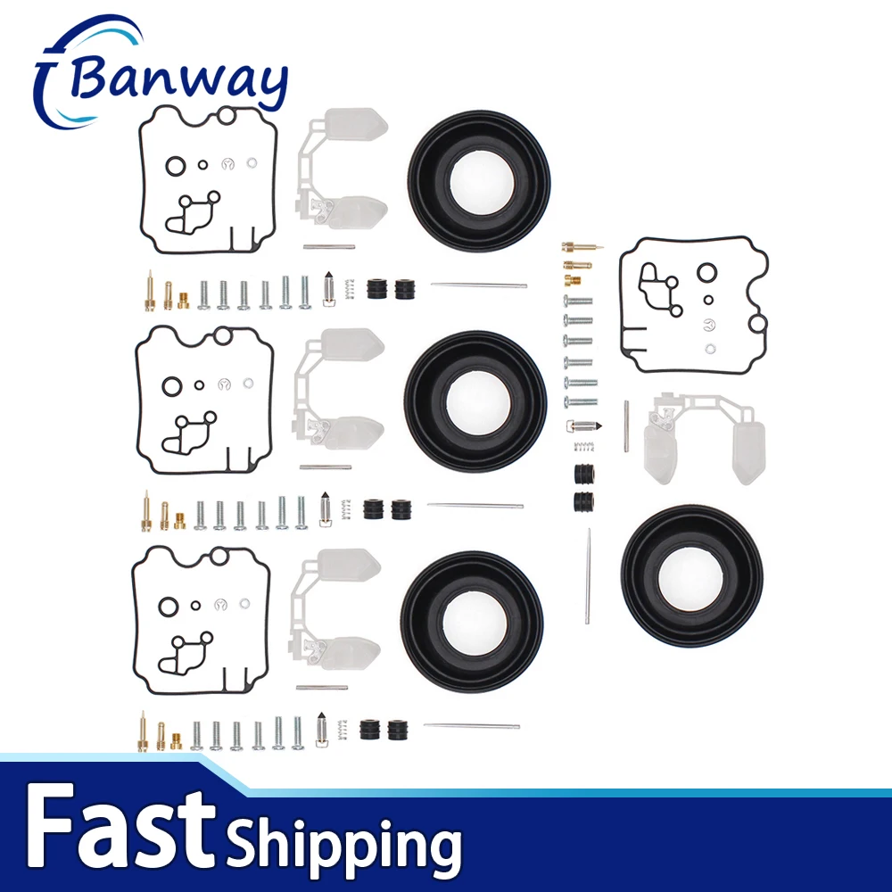 

4x FOR 1989-1999 YAMAHA FZR600R FZR 600R CARBURETOR REPAIR KIT FLOAT DIAPHRAGM