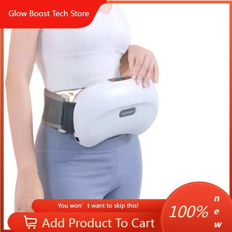 

NYElectric Heating Body Waist Massage Belt Jade Roller Slimming Vibrating Abdominal Massager Machine
