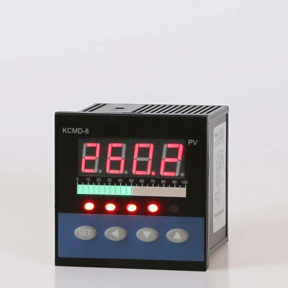 Liquid Level Water Level with Light Column Relay Display Instrument Fire Pool Water Tank Controller with Alarm Recorder | RS485