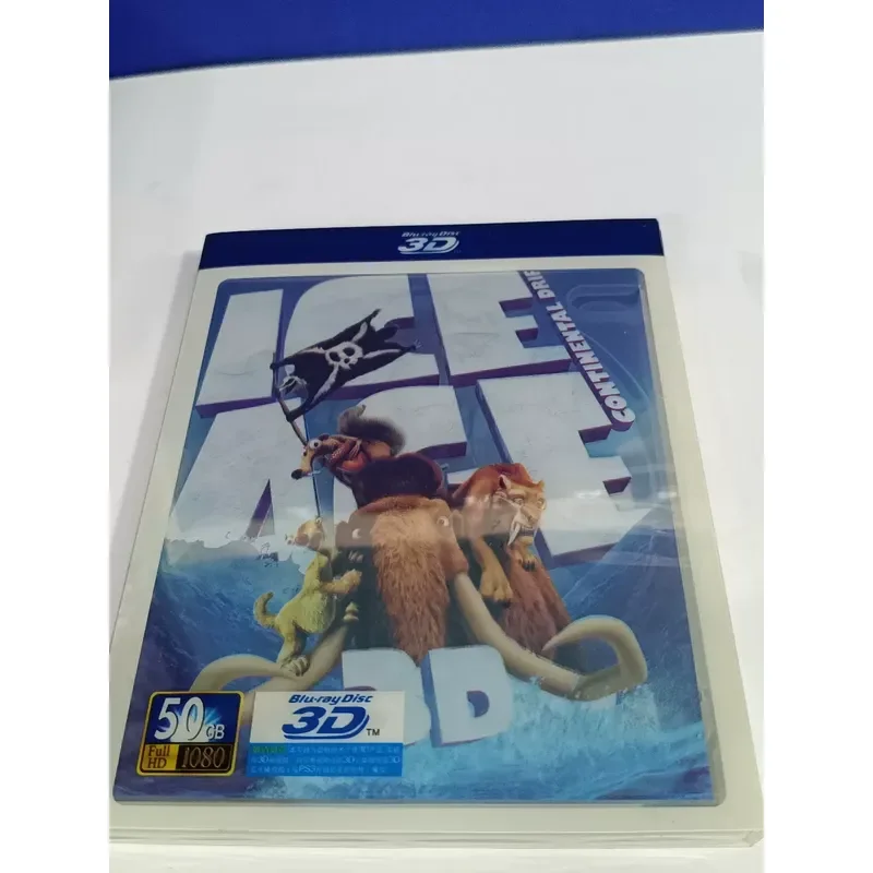 3D Blu-ray Disc Ice Age 4 New Unopened Box 50GB Capacity Support