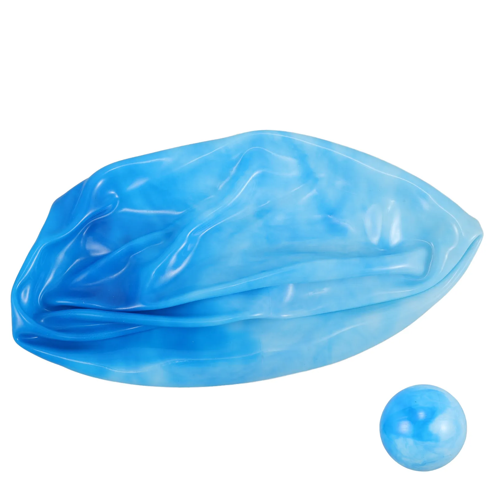 Small Pilates Mini Soft PVC Yoga Ball Stability Exercise Ball Core Workout Home Gym Ab Training Blue 25Cm Mini