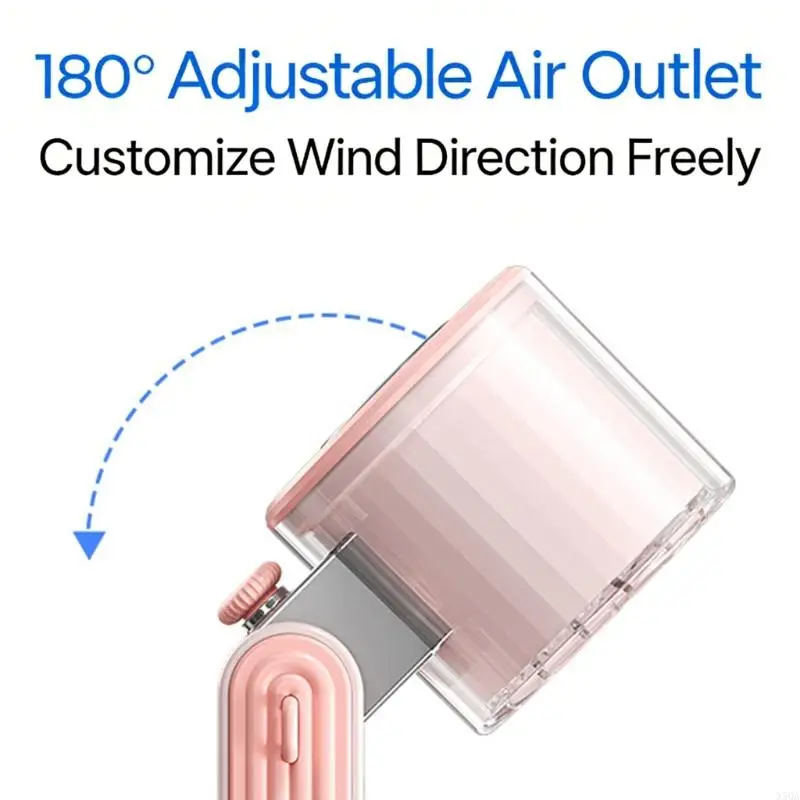 USB Handheld Fan With Semiconductor Technology And Adjustable Wind Speeds 