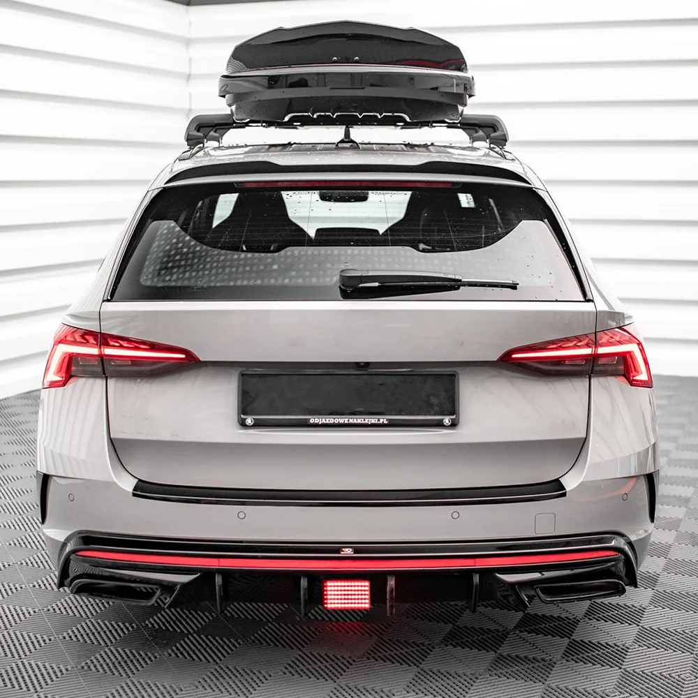 

Car Tail Wings Fixed Wind Spoiler For Skoda Octavia MK4 Estate Standard RS vRS Combi 2020-2024 Rear Wing Bodykits Tuning