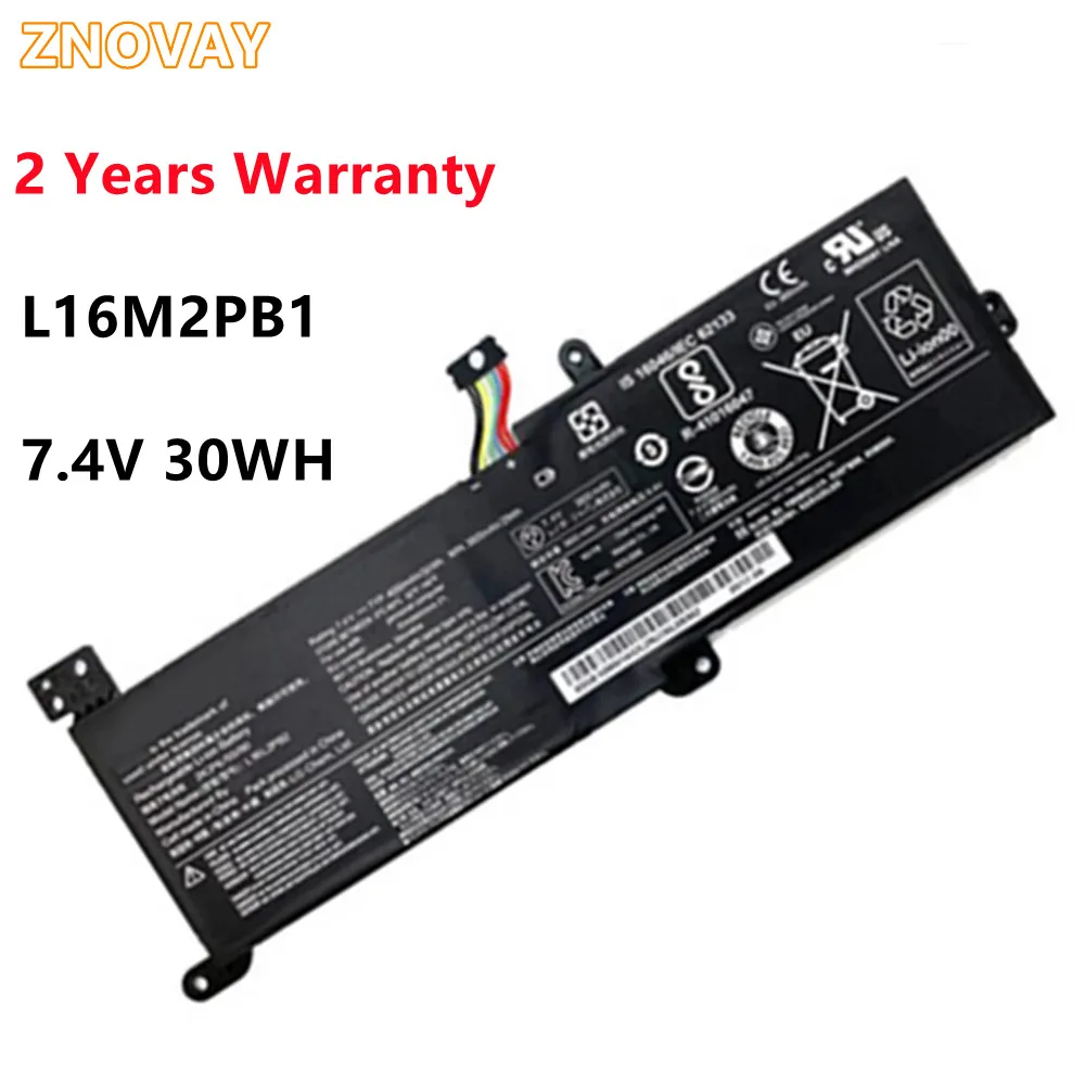 

ZNOVAY L16L2PB1 L16M2PB1 Laptop Battery For Lenovo Ideapad 320-15IKB -15IAP -15AST -15ABR -14ABR 520-15IKBR 330-15ICN 30WH