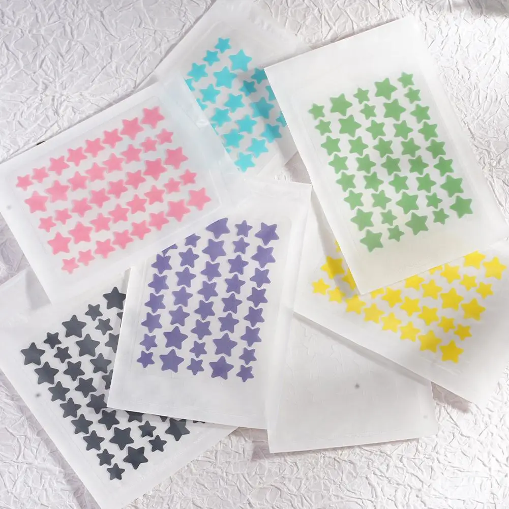 40 Counts Stars Shape Acne Pimple Patches Invisible Concealer Waterproof Blemish Spot Pimple Cover Stickers Face Beauty Skincare - Detail 1