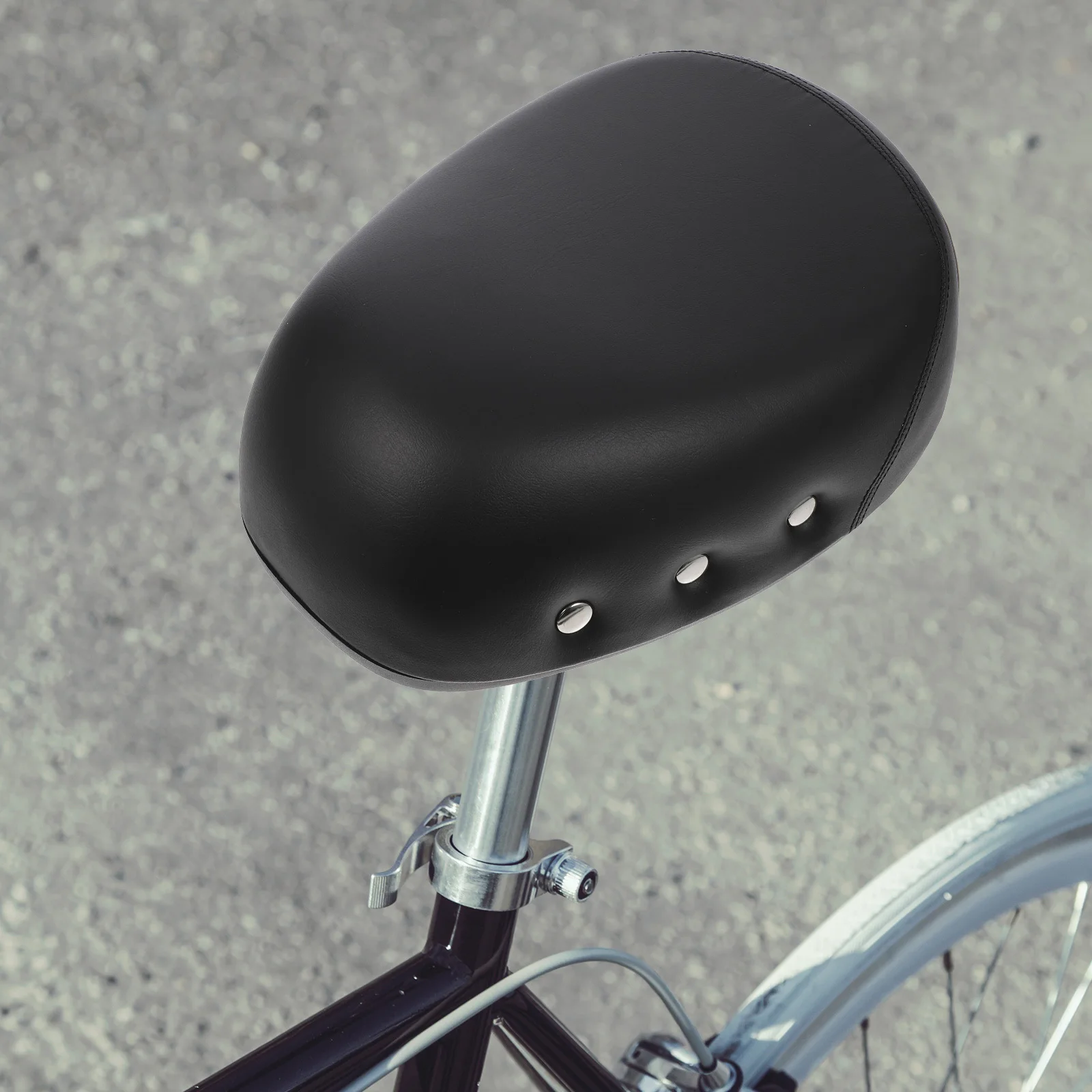 

Noseless Universal Mountain Bike Seat Absorb Cushion Rivet Decor Comfortable Cycling Electric Car Saddle