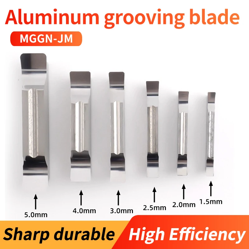

VOKET aluminum cutting blade MGGN150-JM K10 lathe cutting blade 200 end face groove cutting blade
