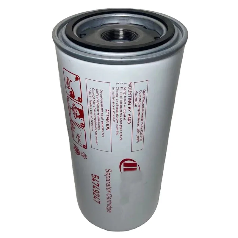 

Factory Price Ingersoll Rand Filter Replace 54749247 Centrifugal Oil Separator for Air Compressor