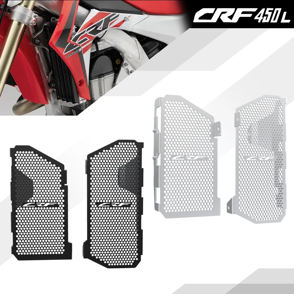 

Motorcycle Accessories Radiator Guard Grille Protection Cover FOR HONDA CRF450L CRF450X CRF450RL CRF 450 X L RL 2019 2020 - 2023