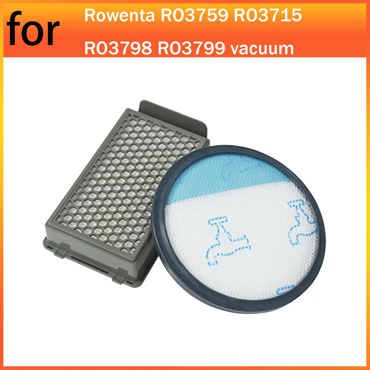 

Filter Kit HEPA Staubsauger Compact power for Rowenta RO3759 RO3715 RO3798 RO3799 vacuum cleaner parts kit accessories