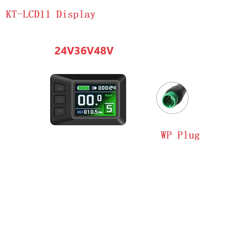 Electric Bike Display KT LCD3 LCD4 LCD5 LCD7U LCD7U LCD8H LCD9R 24V36V48V 72V Electric Bicycle Accessories