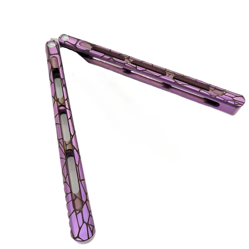 TheOne Adder Viper Channel Titanium Handvat D2 Blade Bushing Systeem CNC EDC Multitool