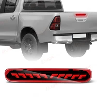 1 unidad de luz LED de freno alto para Toyota Hilux Vigo 2005 2006 2007 2008 2009 2010 2011 2012 2013 2014 lámpara LED para parachoques trasero de coche 12V