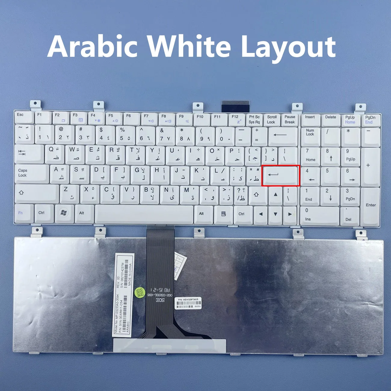 Arabic Laptop Keyboard For MSI Gaming MSI GX610 GX630 CR610X GX640 GX660R GX701 GX710 ER710 CR720 GX720 GX730 GX740 Series