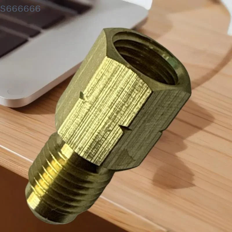 

R32 R454B Refrigerant Adapter With 1/4" Female/Male Reverse Thread - 1 Piece