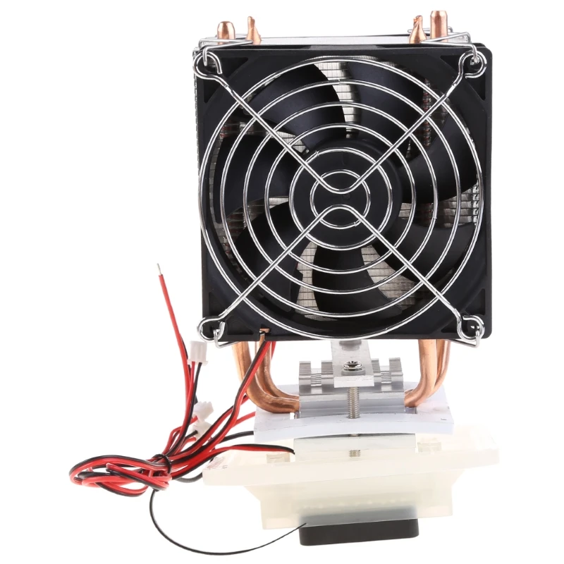 12V 72W DIY Cooling Electric Refrigeration Semiconductor Cooler Module Thermoelectric Peltier Air Cooling System